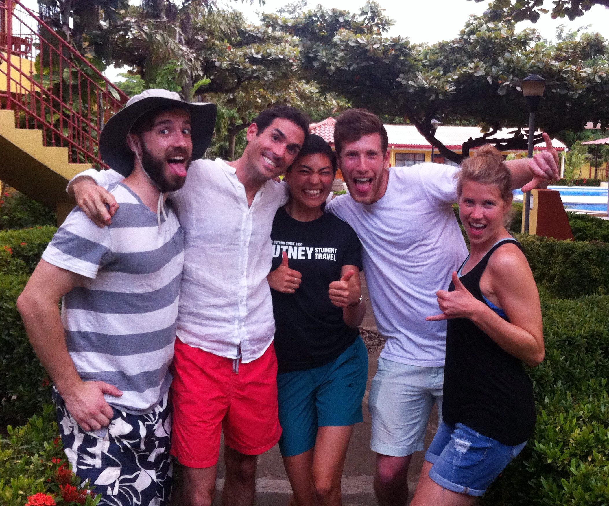 Your Middle School Costa Rica team -- Max, Jono, Ryanne, Ivan, and Krista